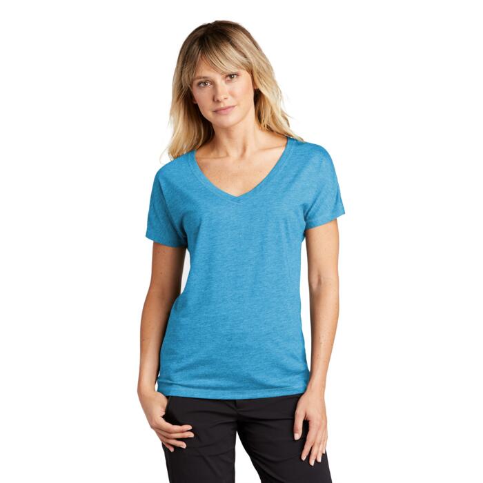 Ladies PosiCharge ® Tri Blend Wicking Dolman Tee Thumbnail