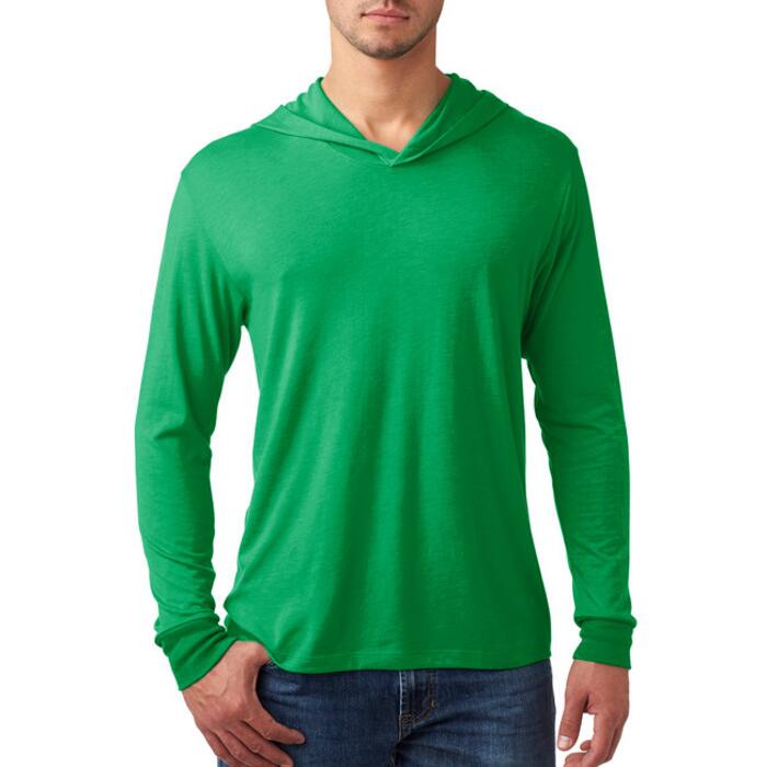Adult Triblend Long-Sleeve Hoody Thumbnail