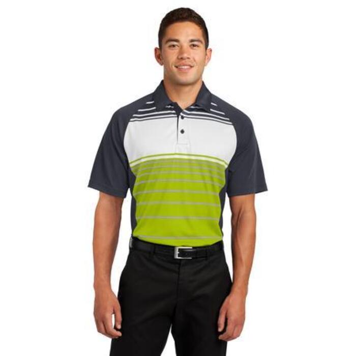 Dry Zone ® Sublimated Stripe Polo Thumbnail