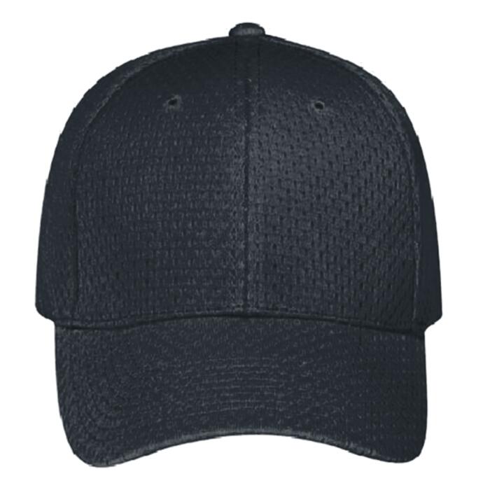 OTTO Polyester Pro Mesh Gray Undervisor Six Panel Low Profile Baseball Cap Thumbnail