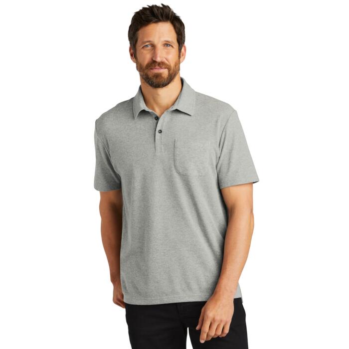 C Free  Cotton Blend Pique Pocket Polo Thumbnail