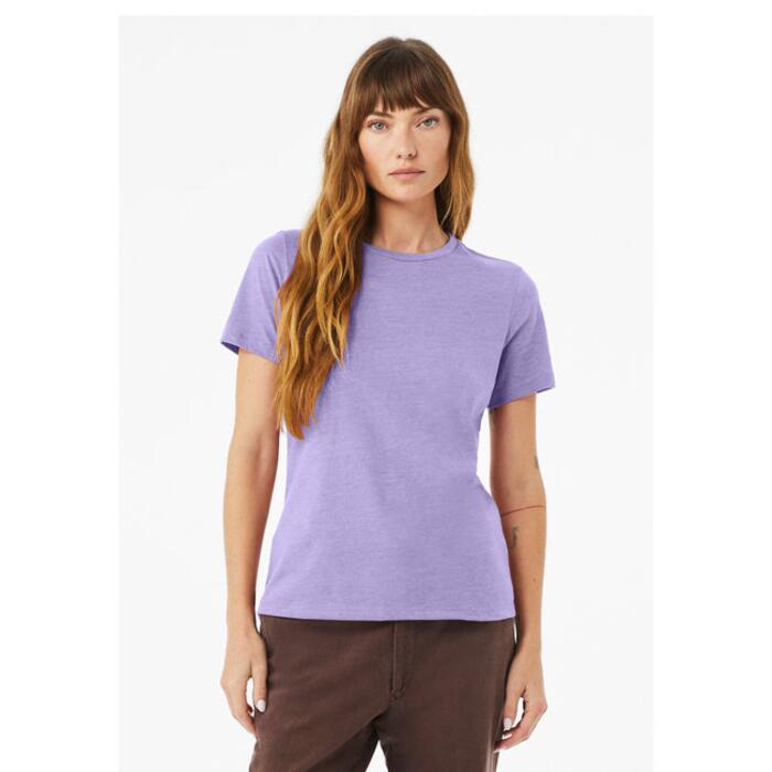 Ladies' Relaxed Heather CVC Short-Sleeve T-Shirt Thumbnail