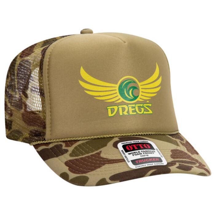 OTTO CAP 5 Panel High Crown Mesh Back Trucker Hat Thumbnail