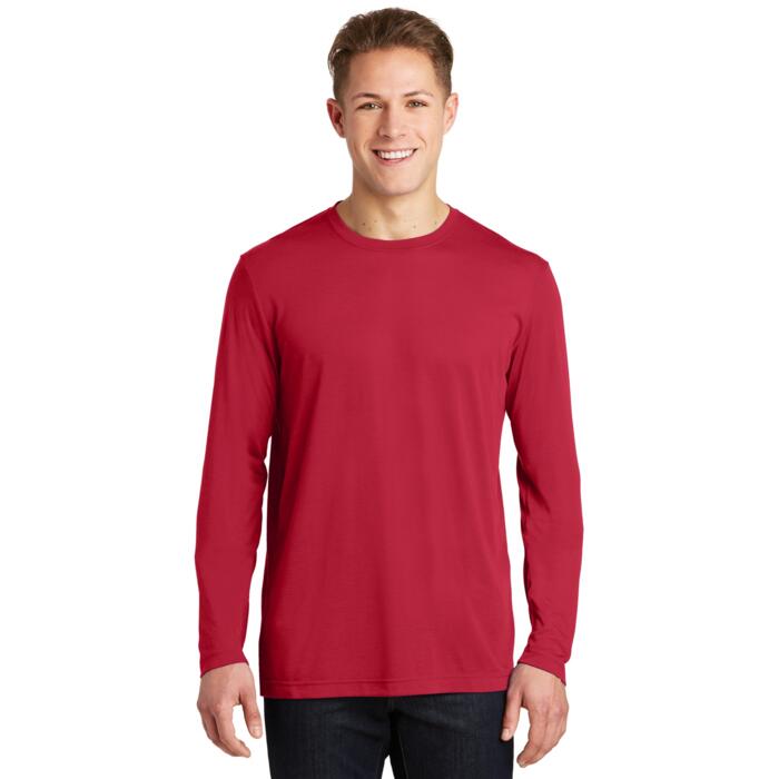 Long Sleeve PosiCharge ® Competitor Cotton Touch Tee Thumbnail