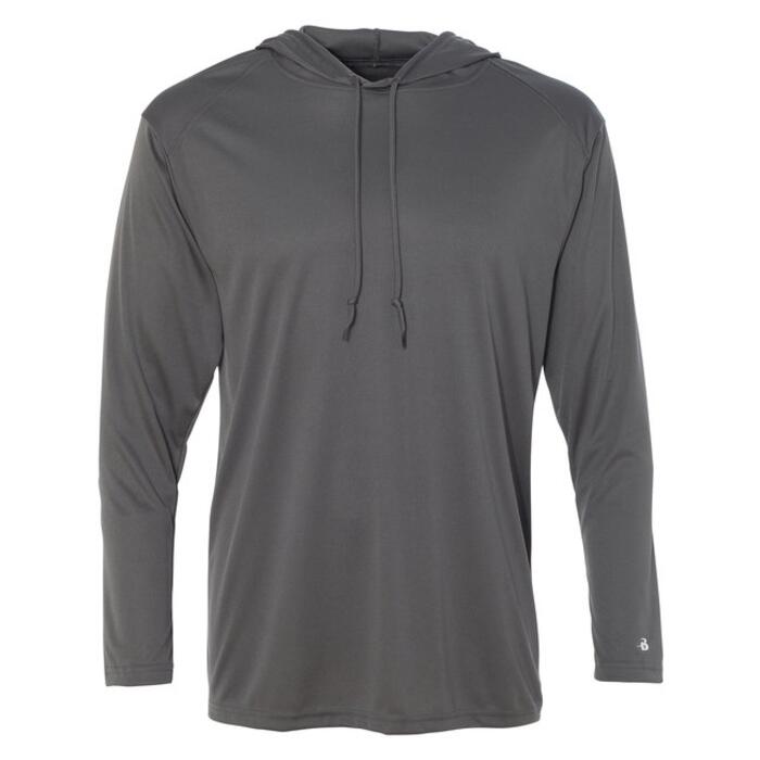 Unisex B-Core Long-Sleeve Performance Hooded T-Shirt Thumbnail