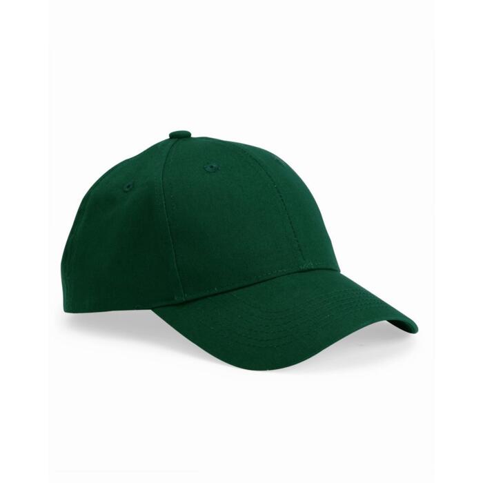 Structured Cotton Twill Cap with Plastic Tab Closure Thumbnail