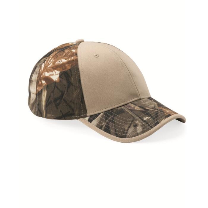 Solid Front Camouflage Cap Thumbnail