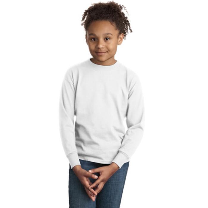 Youth Tagless ® 100% Cotton Long Sleeve T Shirt Thumbnail