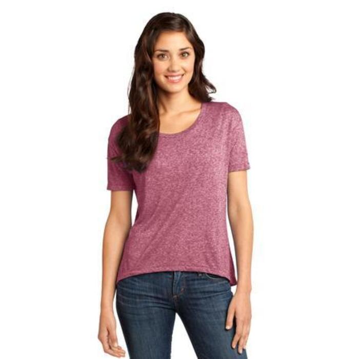 Juniors Microburn™ Wide Neck Hi/Lo Tee Thumbnail