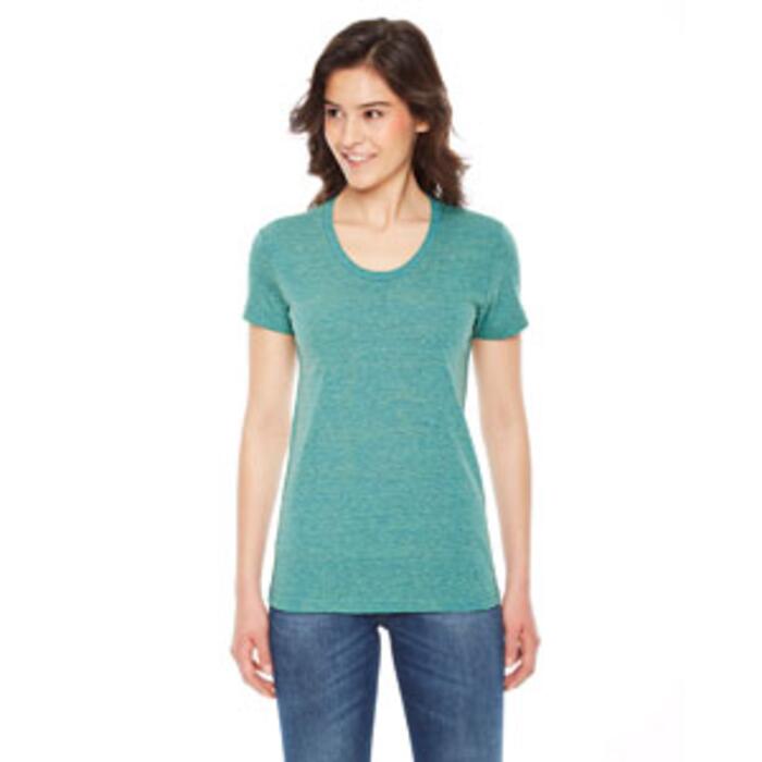 Ladies' Triblend Short-Sleeve Track T-Shirt Thumbnail