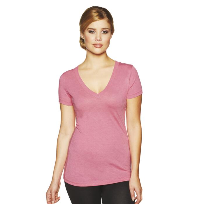 Next Level Tri-Blend Deep V Thumbnail