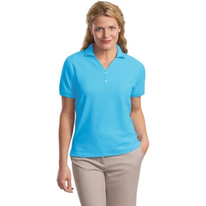 Ladies 100% Pima Cotton Polo Thumbnail
