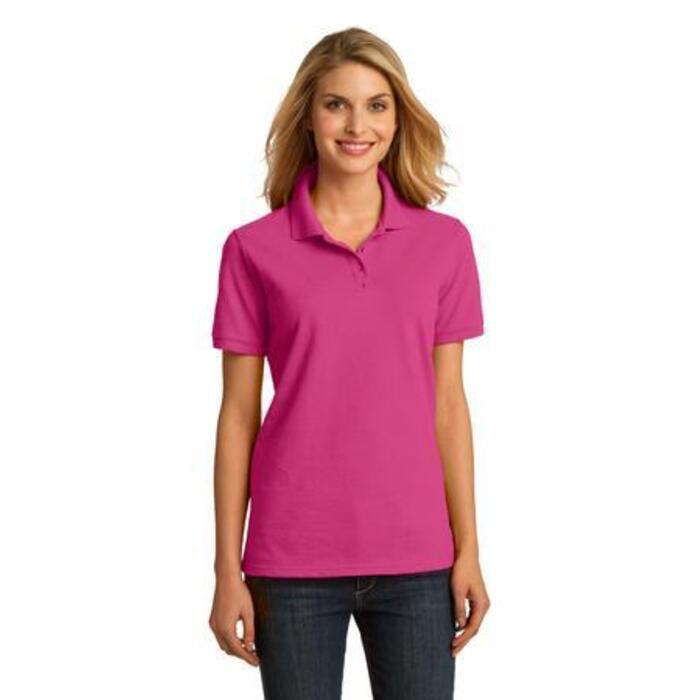 Ladies Ring Spun Pique Polo Thumbnail