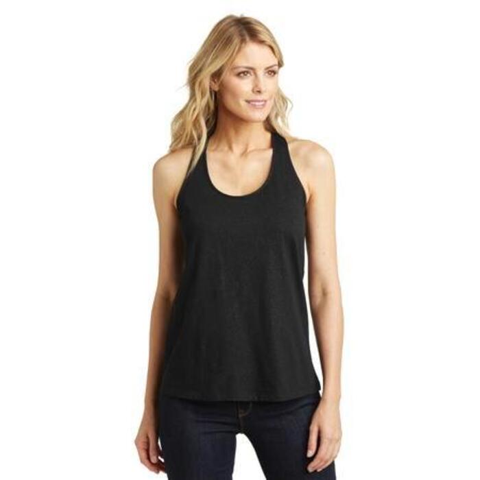 ™ Ladies Shimmer Loop Back Tank Thumbnail