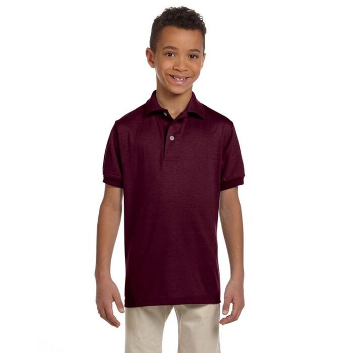 Youth 5.6 oz., 50/50 Jersey Polo with SpotShield™ Thumbnail