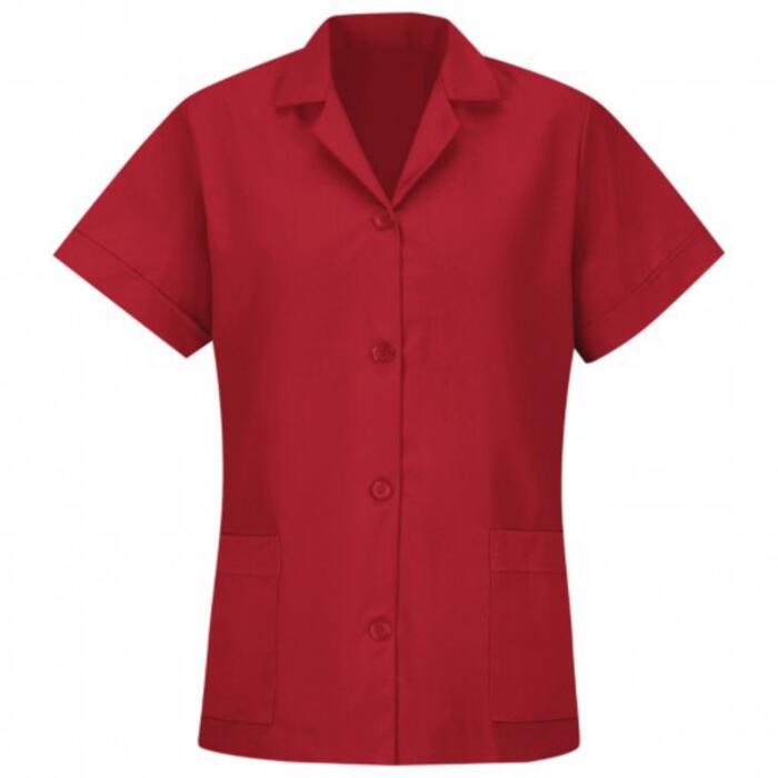 WOMEN'S LOOSE FIT BUTTON SMOCK Thumbnail