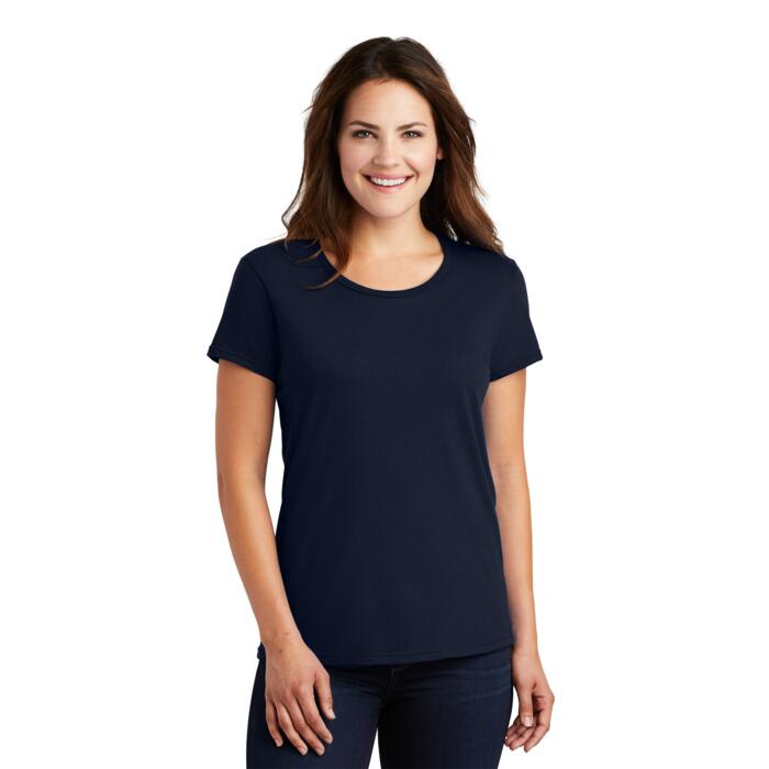 Ladies 100% Ring Spun Cotton T Shirt Thumbnail