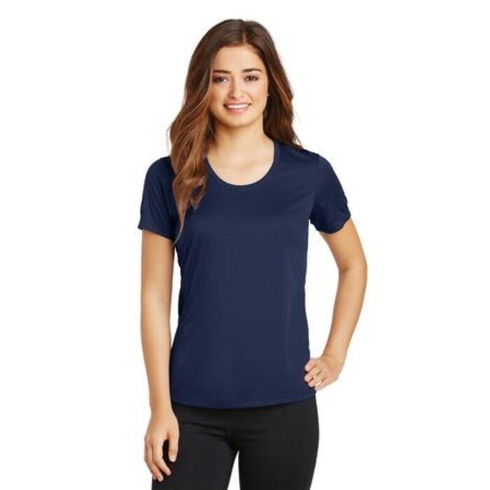 Ladies PosiCharge ® Elevate Scoop Neck Tee Thumbnail