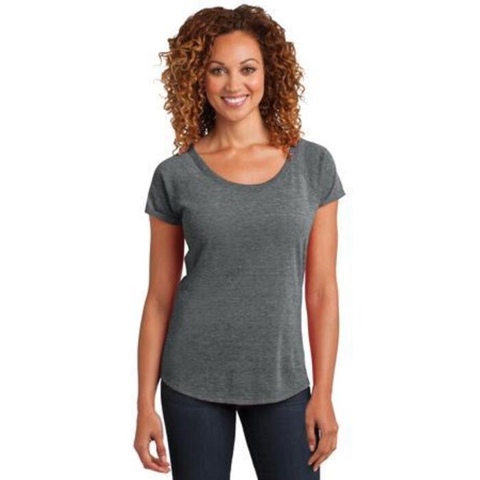 Ladies Tri Blend Scoop Tee Thumbnail