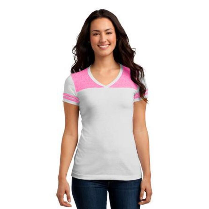 Juniors Varsity V Neck Tee Thumbnail