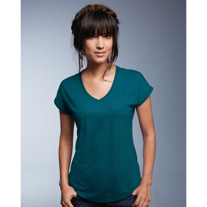 Women's Triblend V-Neck T-Shirt Thumbnail
