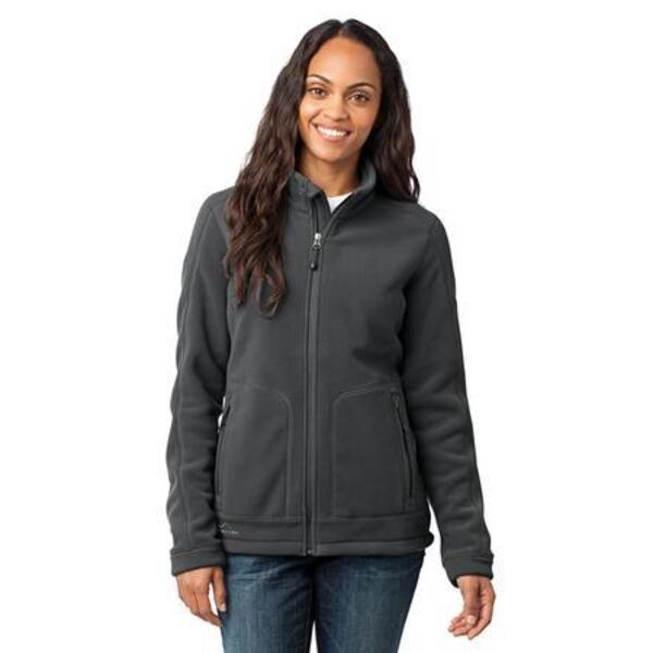 Ladies Wind Resistant Full Zip Fleece Jacket Thumbnail