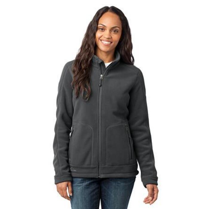 Ladies Wind Resistant Full Zip Fleece Jacket Thumbnail