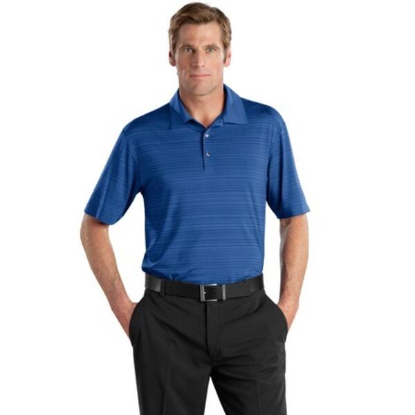 Golf Elite Series Dri FIT Heather Fine Line Bonded Polo Thumbnail