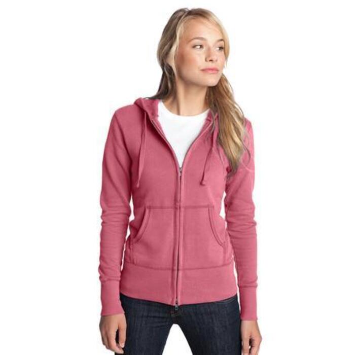 Juniors Vintage French Terry Full Zip Hoodie Thumbnail