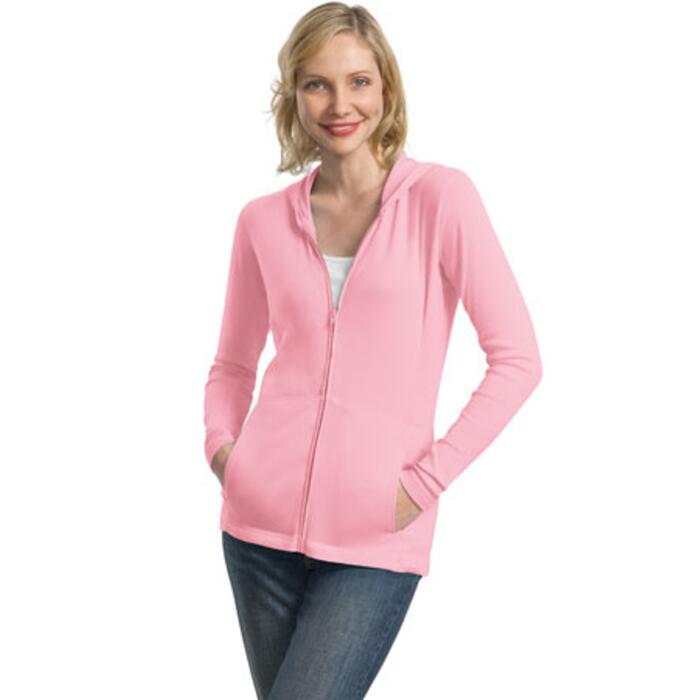 Ladies Modern Stretch Cotton Full Zip Jacket Thumbnail