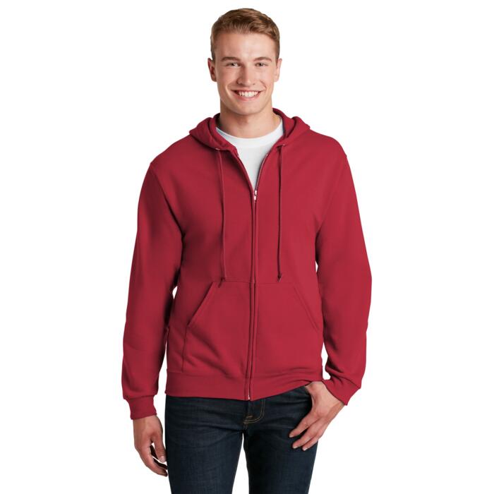 NuBlend® Full Zip Hooded Sweatshirt Thumbnail