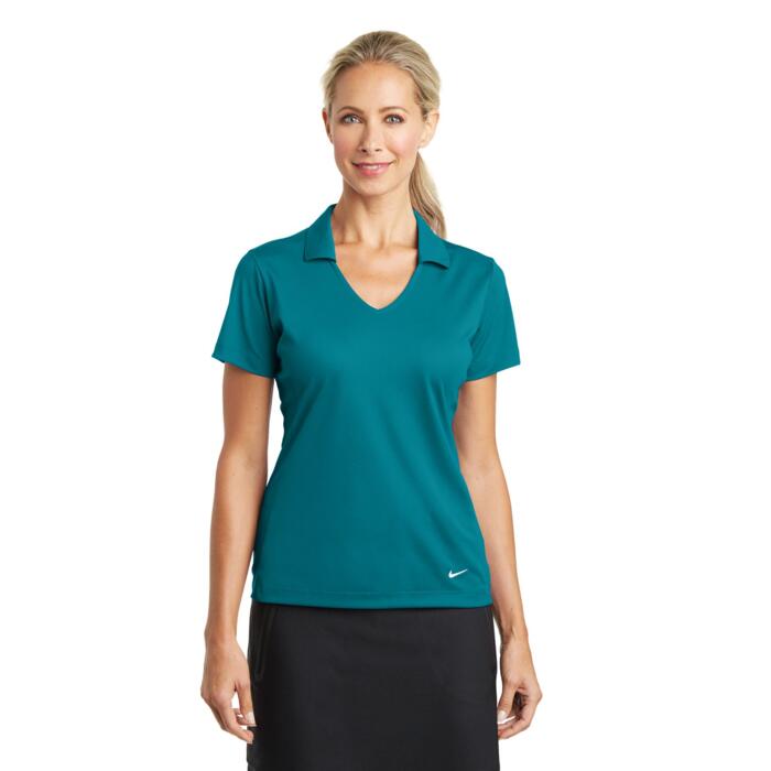 Golf Ladies Dri FIT Vertical Mesh Polo Thumbnail