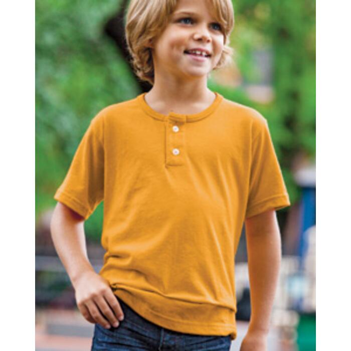 Youth  50/50 Two-Button Baseball Jersey Thumbnail
