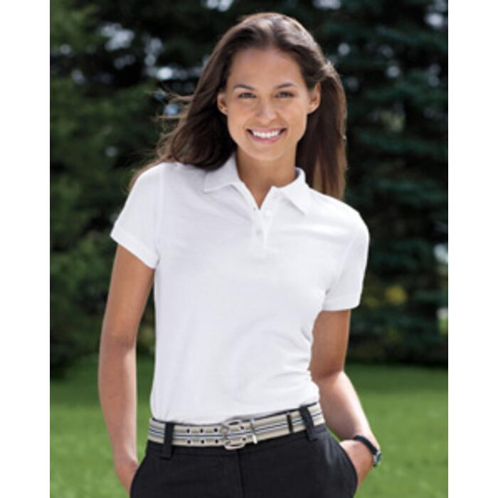 Ladies’  Recycled Pima Mélange Piqué Polo Thumbnail