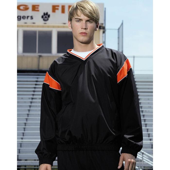 Micro Poly Windshirt with Piping Thumbnail