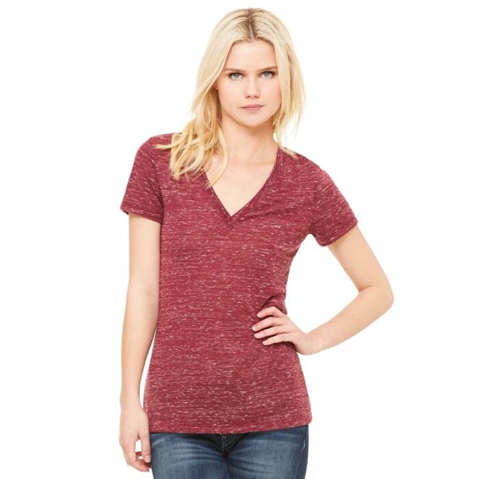 Deep V-Neck Jersey T-Shirt Thumbnail
