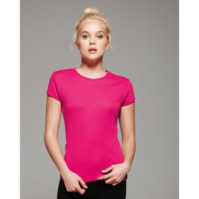 Ladies' Baby Rib Short Sleeve T-Shirt Thumbnail