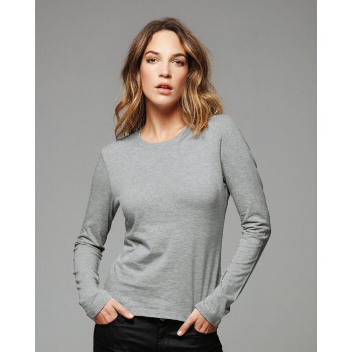 Ladies' Long Sleeve Jersey T-Shirt Thumbnail