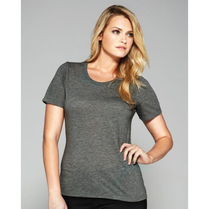 Missy Triblend Scoopneck T-Shirt Thumbnail