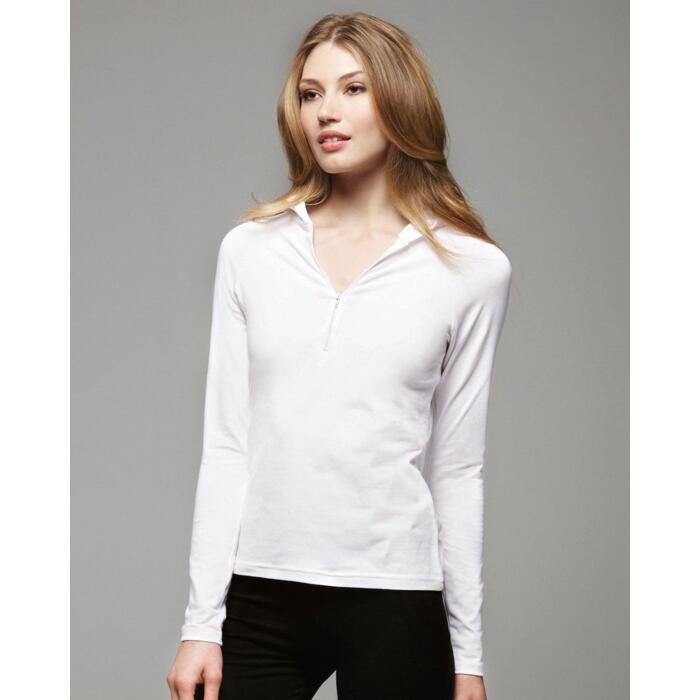 Ladies' ½ Zip Hooded Pullover Thumbnail