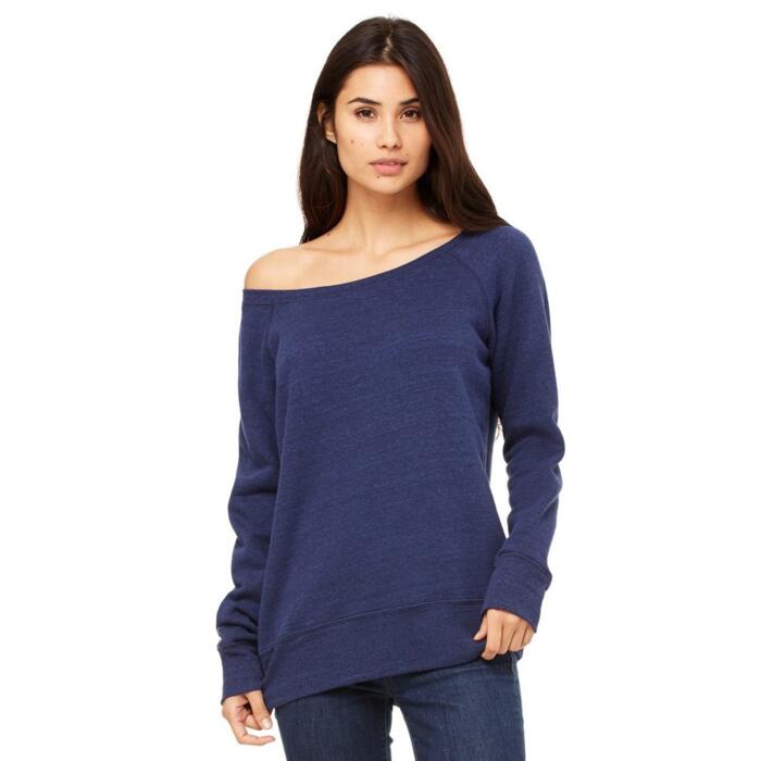 Ladies' Triblend Wideneck Sweatshirt Thumbnail