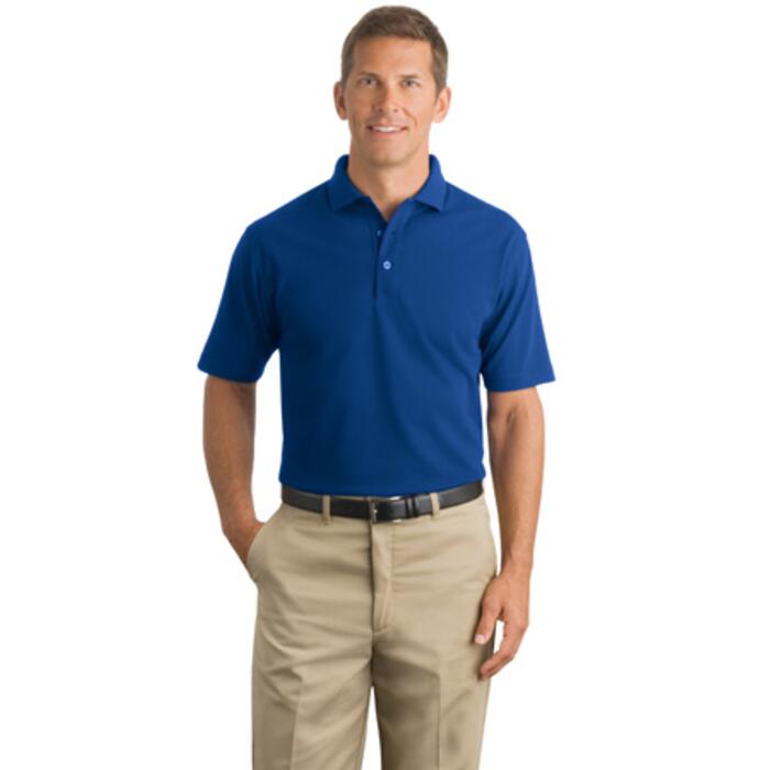 Industrial Pocketless Pique Polo Thumbnail