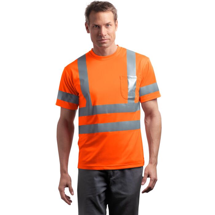 Ansi Class 3 Short Sleeve Snag Resistant Reflective T Shirt Thumbnail