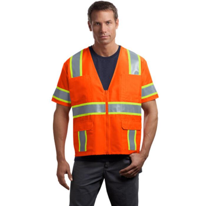 Ansi Class 3 Dual Color Safety Vest Thumbnail