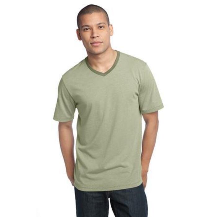 ™ Mens Mini Stripe Notch Crew Tee Thumbnail