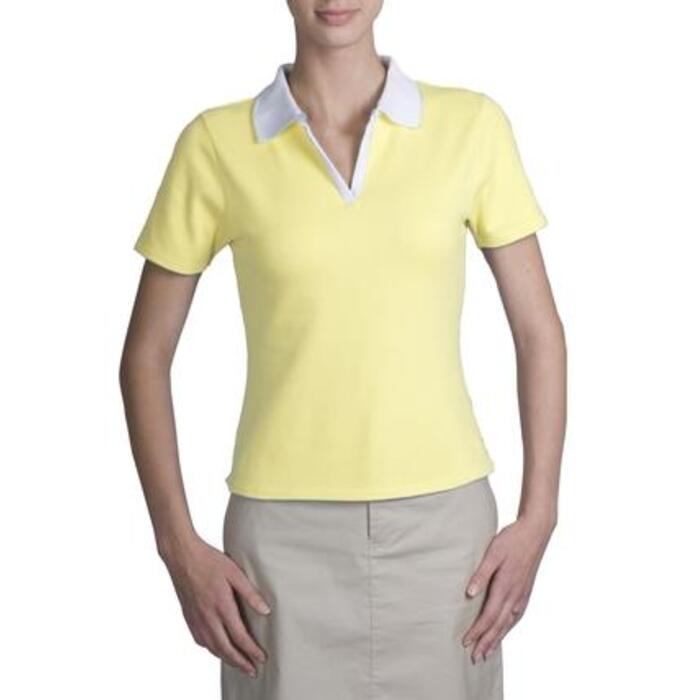 Ladies Split Placket Sport Shirt Thumbnail