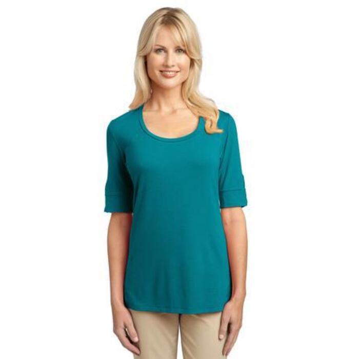 Ladies Concept Scoop Neck Shirt Thumbnail