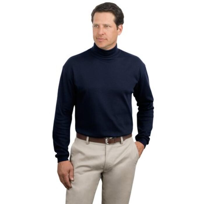 Interlock Knit Turtleneck Thumbnail