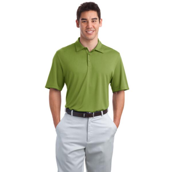 Poly Bamboo Charcoal Birdseye Jacquard Polo Thumbnail