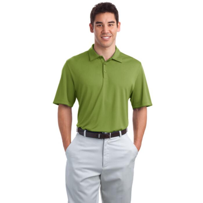 Poly Bamboo Charcoal Birdseye Jacquard Polo Thumbnail